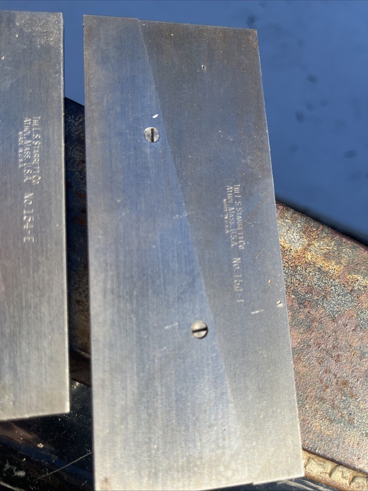Full Starrett Parallel Block Set A-F Excellent Condition