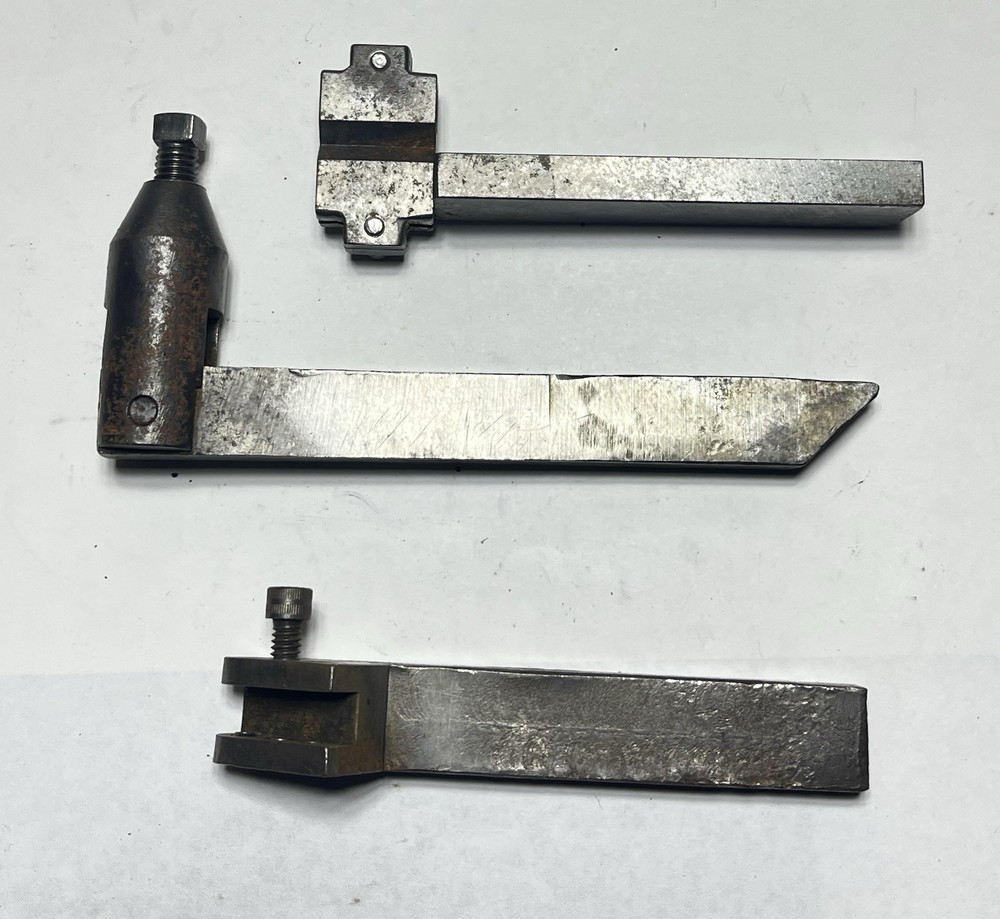 3 Machinist Lathe Tool Holders Used