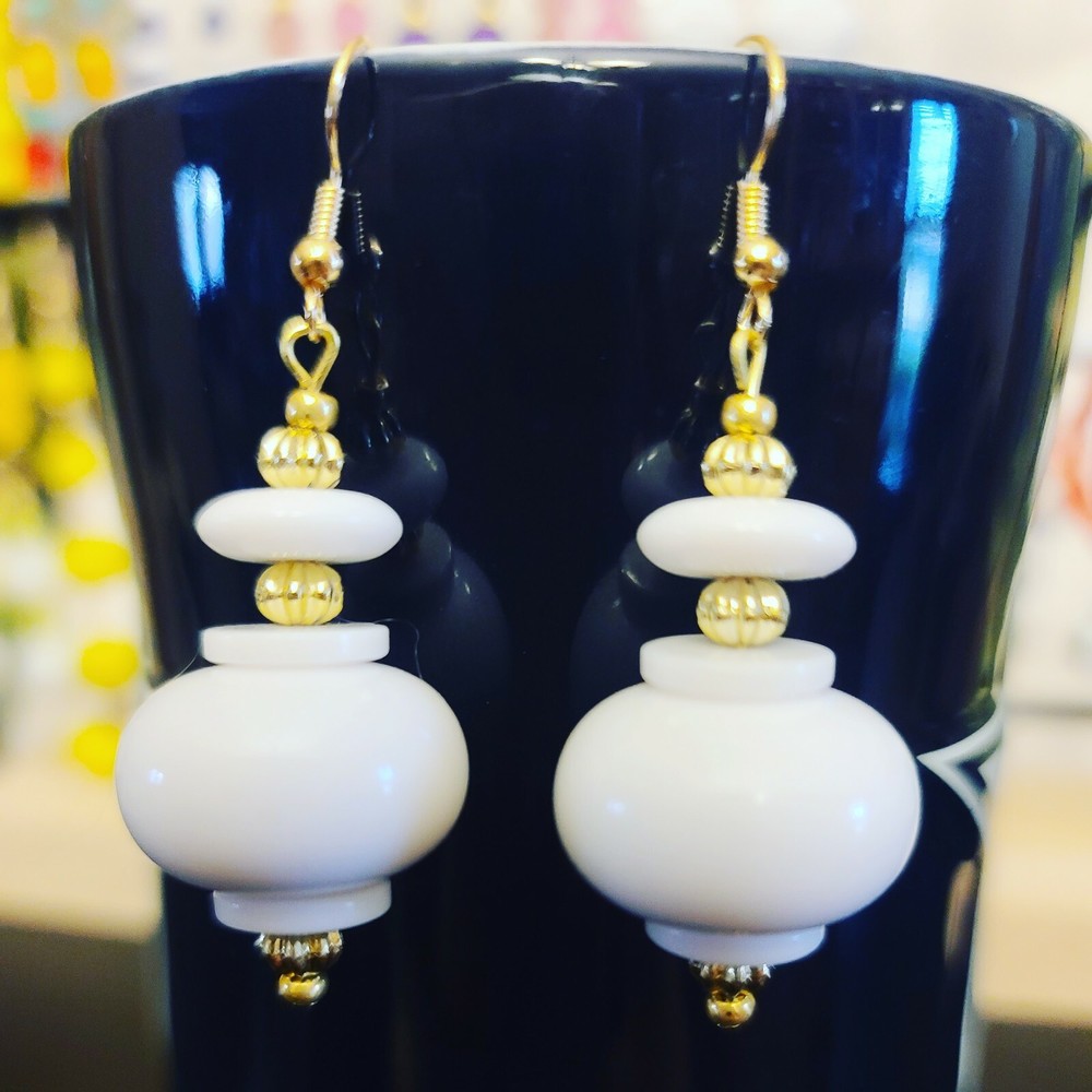 handmade beaded earrings