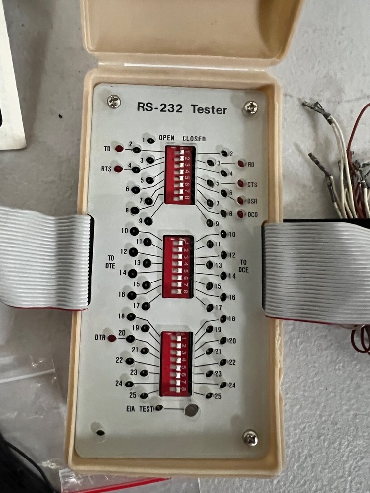 DATATRAN MP-33 DB-25 RS-232 Tester Interface Adapter Micropatch CNC Breakout