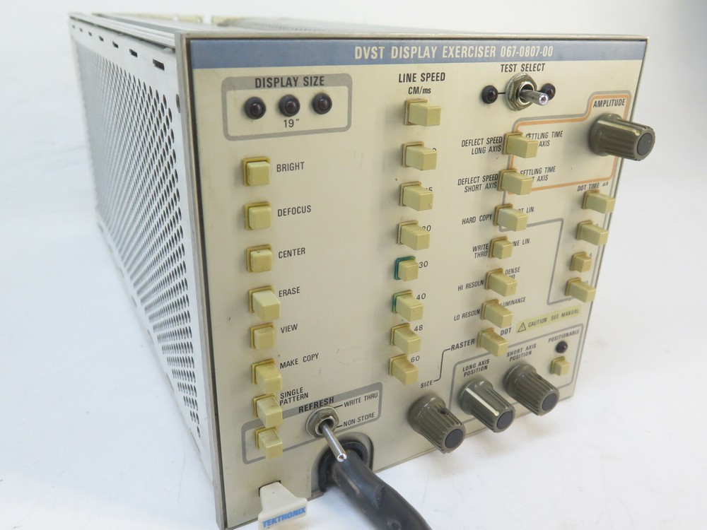 Tektronix 067-0807-00 DVST Display Exerciser