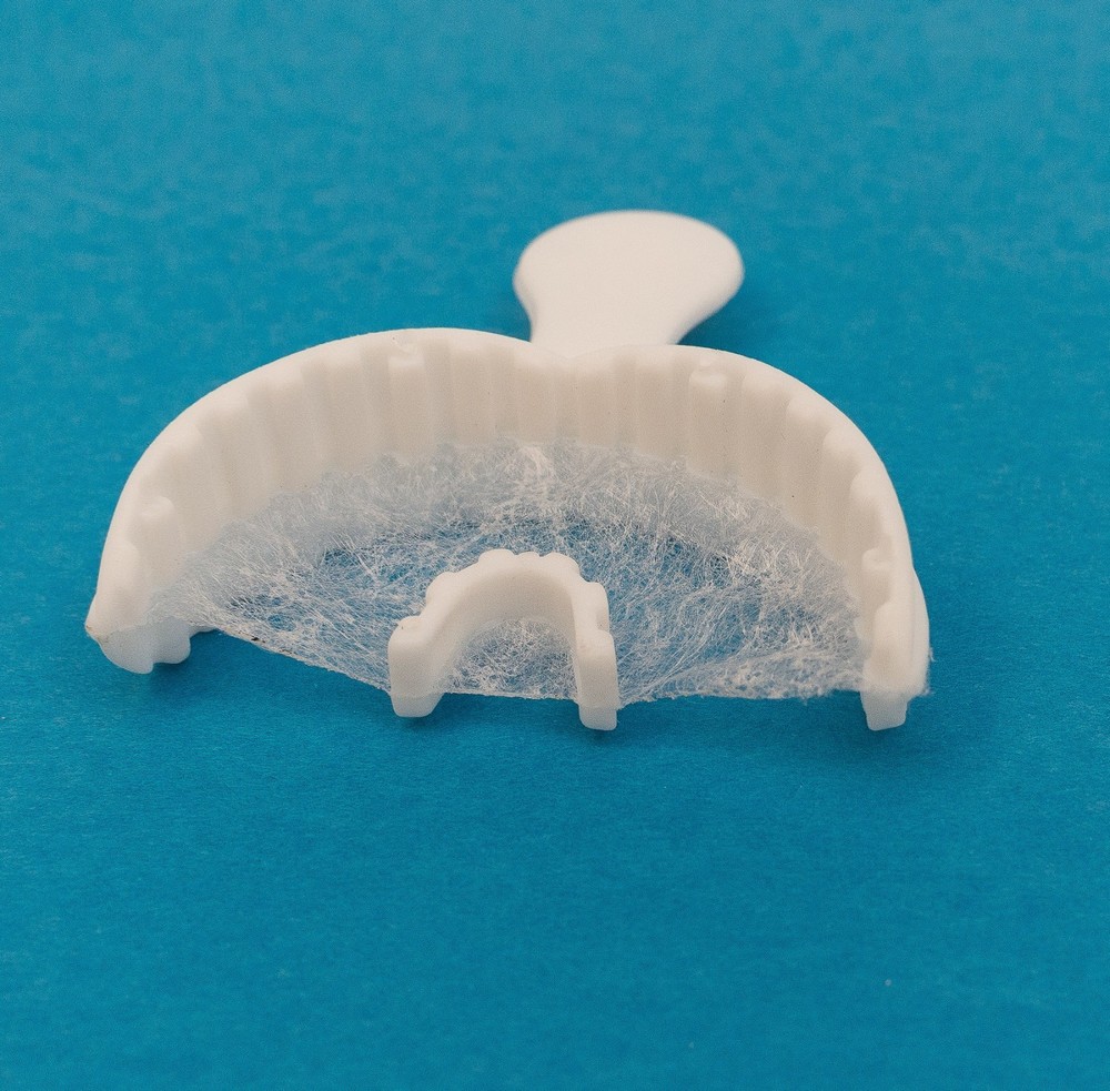 Dental Bite Registration Disposable Impression Triple Trays Assorted 40/Box