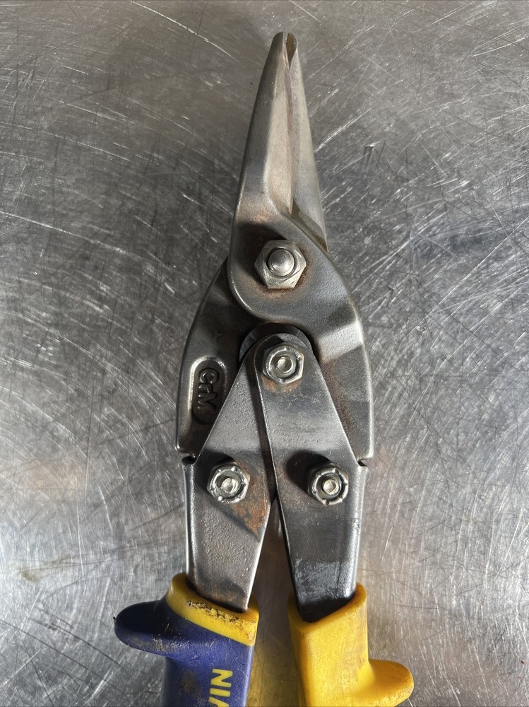 Irwin Straight Tin Snips CrM