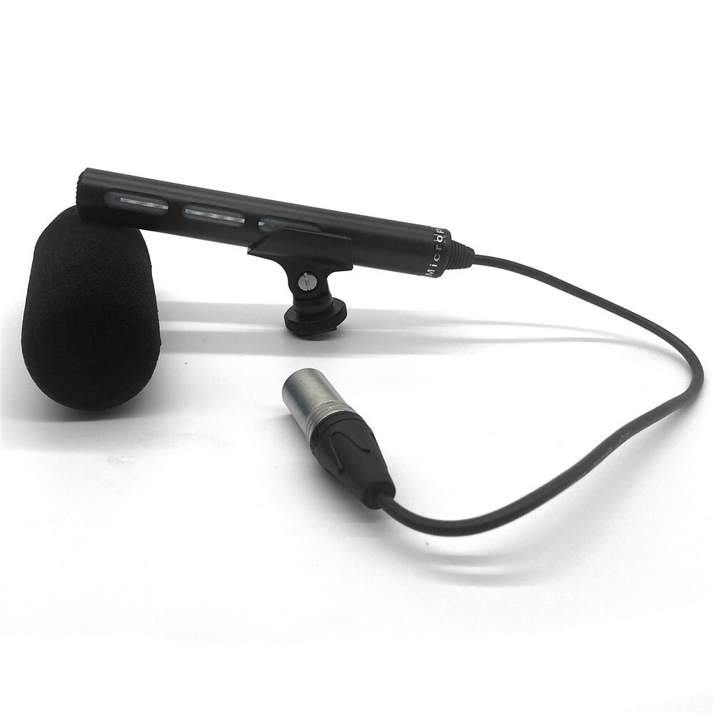 For ECM-XM1 Professional Interview Capacitive Microphone SLR Camera Microphone
