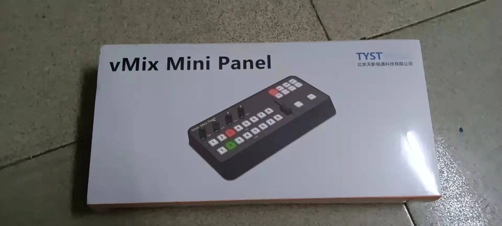 TYST Vmix Mini Panel Switcher Control MIDI2.0 8-Channel Video USB Tally Output