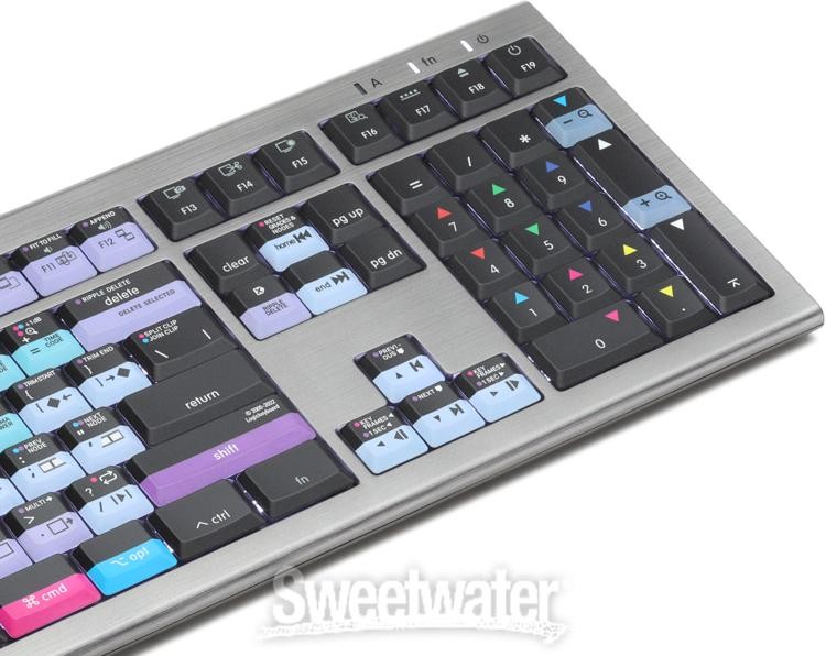 LogicKeyboard ASTRA2 Backlit Keyboard for DaVinci Resolve - Mac