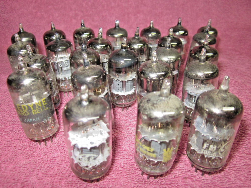 6GH8 TESTED Lot 25pcs Triode/Pentode Tubes TV Audio Pre-Amp HAM