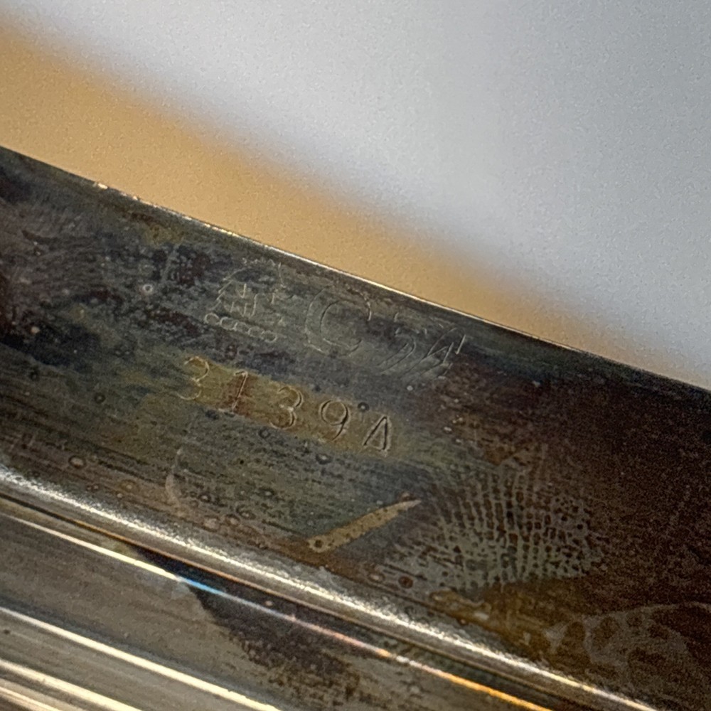 Crescent Silverware Covered Serving Dish 3139A