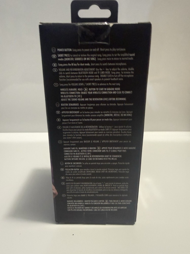 White Wireless Bluetooth Microphone with Echo & Volume Control #BREAKING #BBWCM