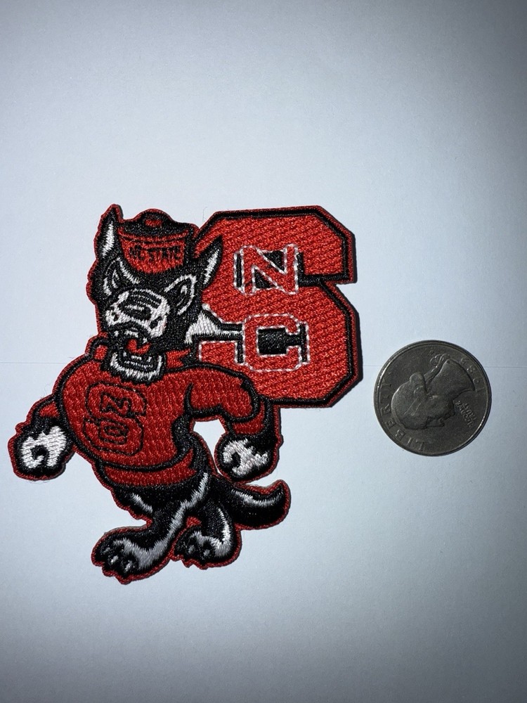 NCS Wolfpack Embroidered Iron On Patch