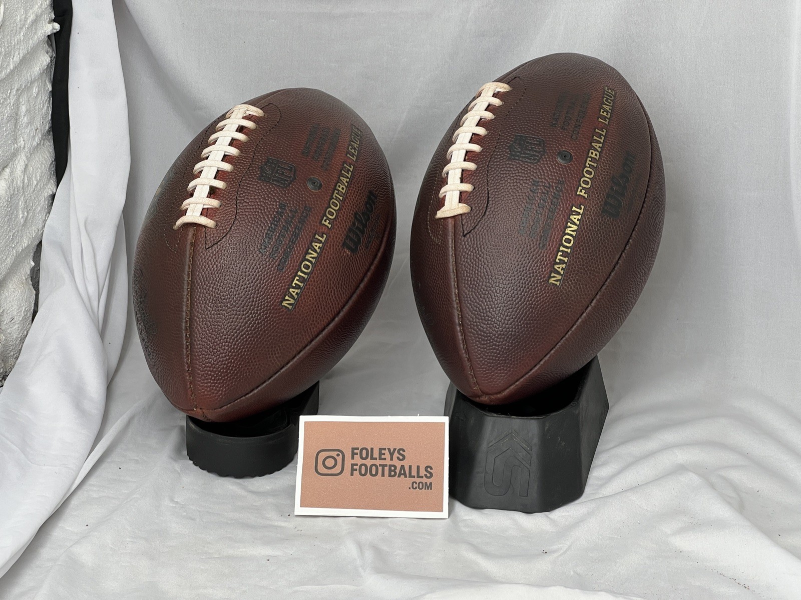 NFL "The Duke" Wilson Football - Game Ball 2x Rams - Game Prepped & Conditioned