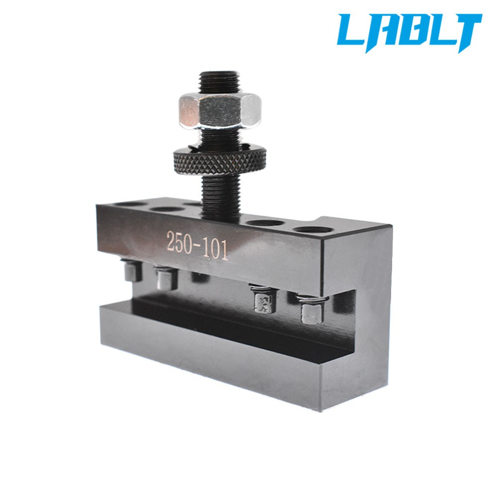 LABLT 6PCS AXA 250-100 Piston Type Quick Change Tool Post Set Swing Dia 12"