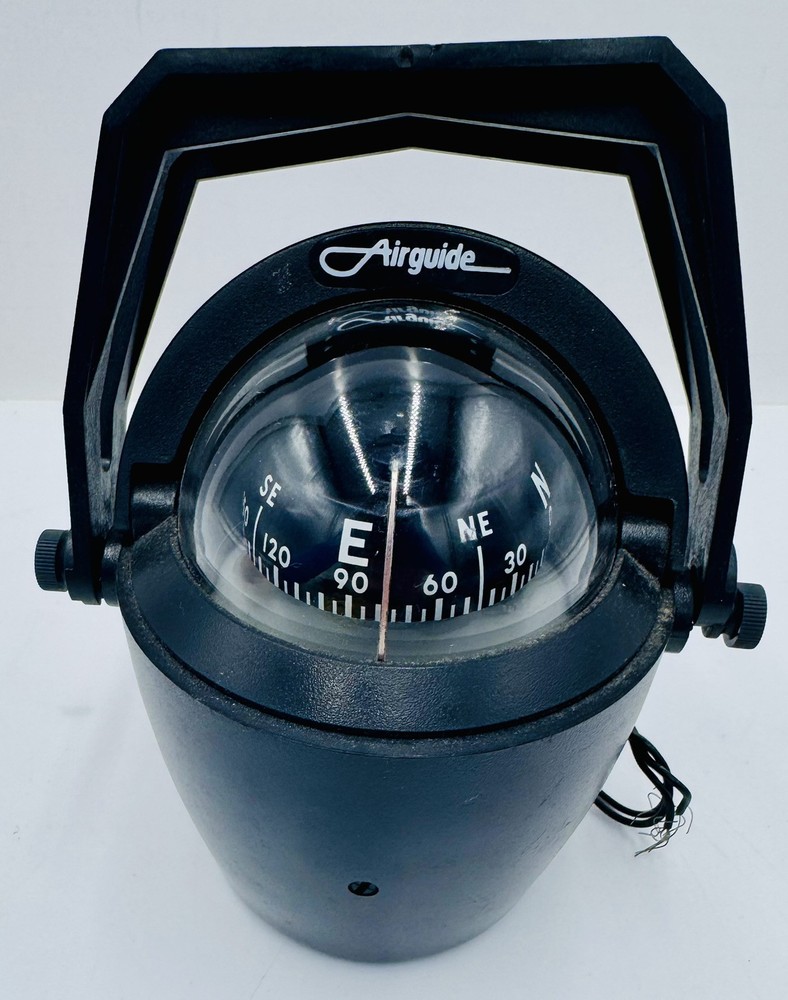 Vintage Airguide Marine Compass, Boating, Navigation
