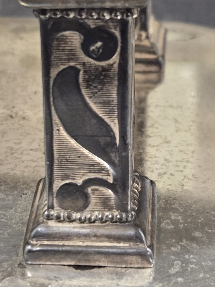 Emanuel Josef Margold Centerpiece Stand Lenk Austria c1913 Silverplate