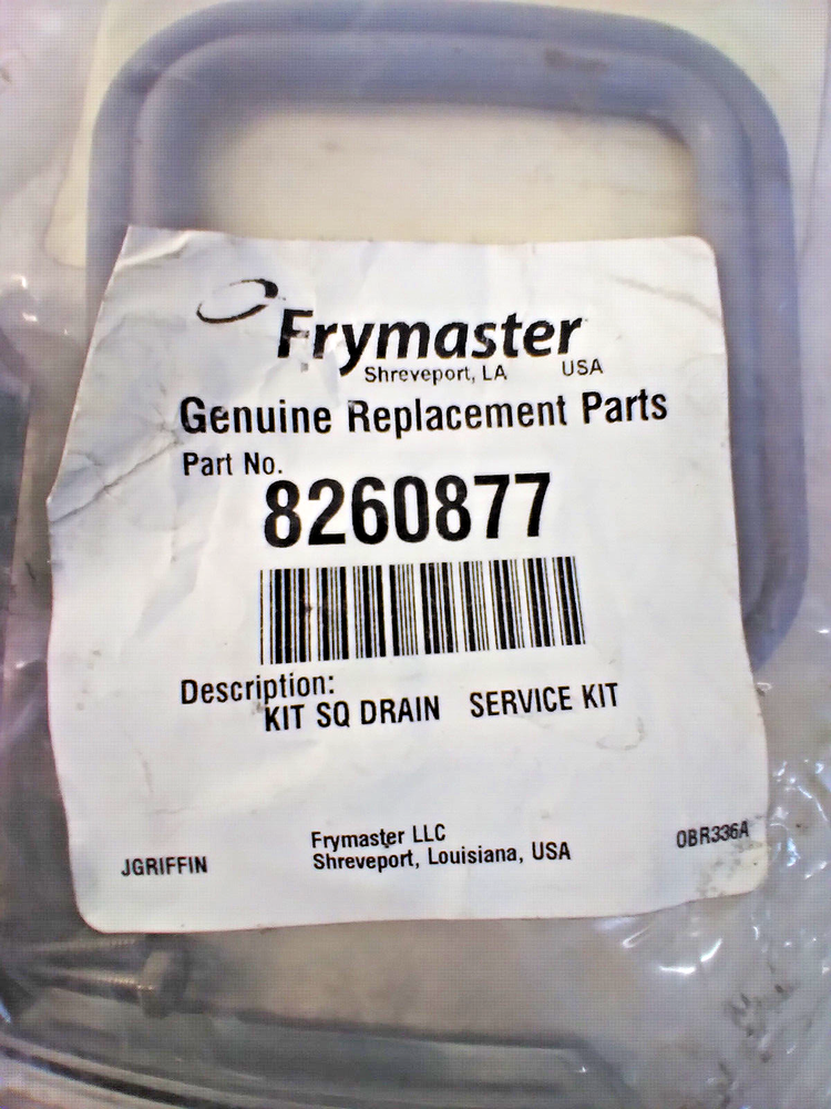 Frymaster FM826-0877 / 8260877, Clamp Kit, Square Drain Service Kit