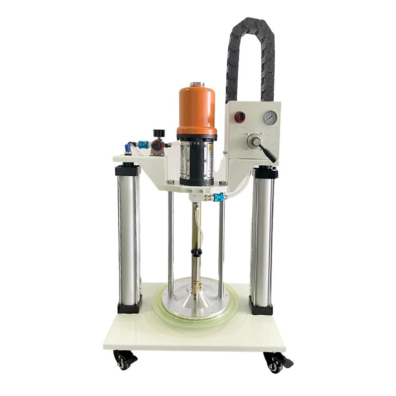 Pneumatic Quantitative Butter Machine Double Column Filling Oiling Machine