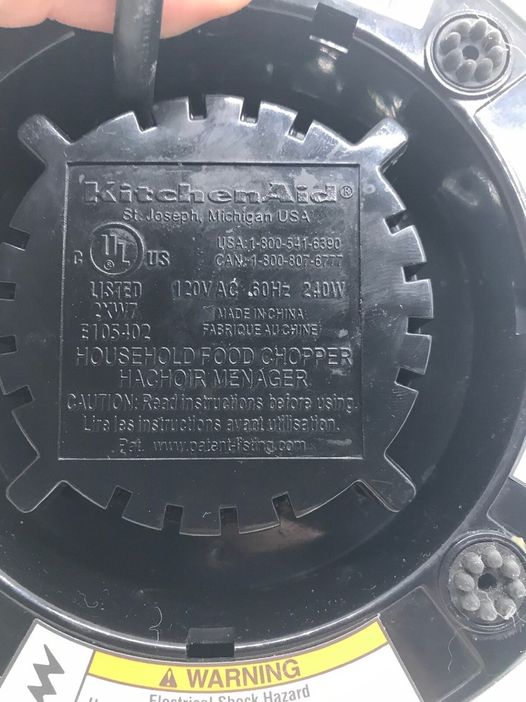 KitchenAid Mini Food Chopper Processor Part - Base And Motor