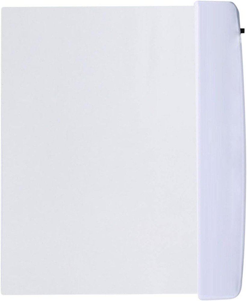 Portable Flat Panel Book Light - Warm White LED Illuminator for Bedside Reading