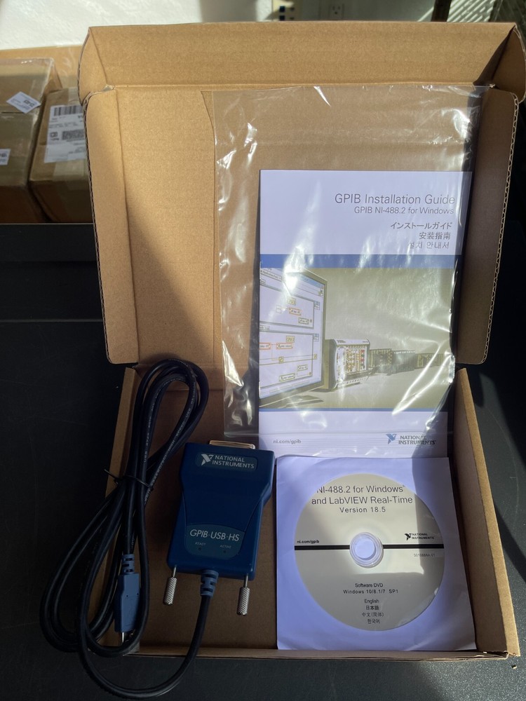 National Instrumens Ni Interface Adapter Controller Ieee 488 Gpib-Usb-Hs