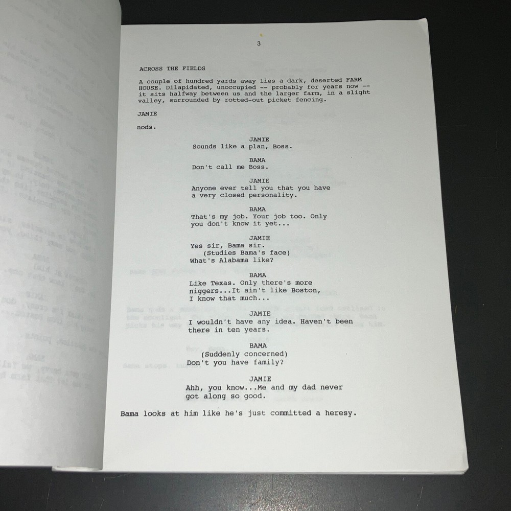 Standoff 1996 Movie Script Andrew Chapman Revised Draft Casting Notes COA