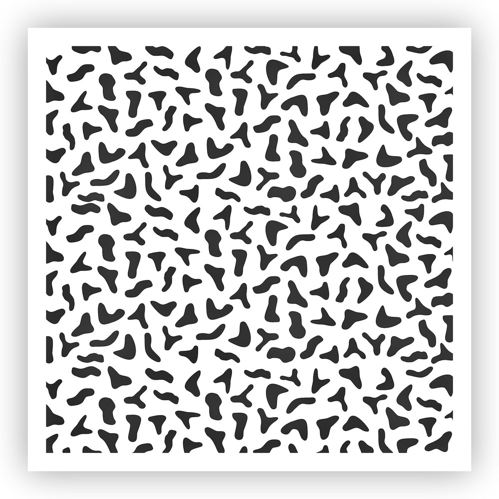 Pattern #33 Stencil - Choose a Size - Laser-Cut Reusable Plastic