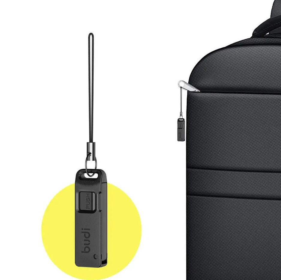 1pc SIM Card Eject Pin Storage Box Keychain SIM & TF Card Holder Tool - NEW