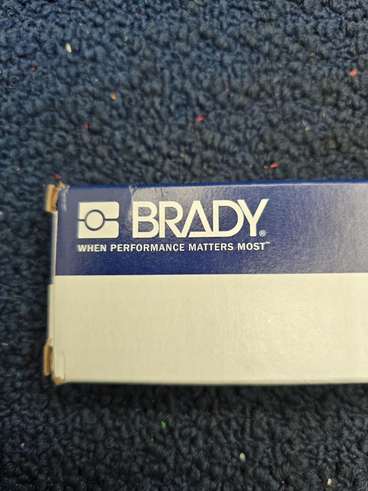 (QTY 25) BRADY TWM-8-PK: Wire Marker 1.5in H x 0.25in W, 8
