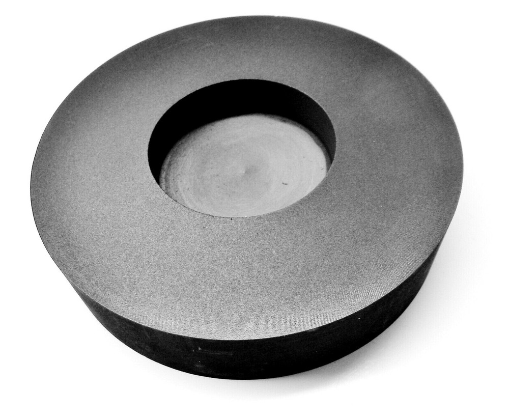 4 Troy Oz Silver Graphite Ingot Mold Round Coin Shape Melting Refining Scrap