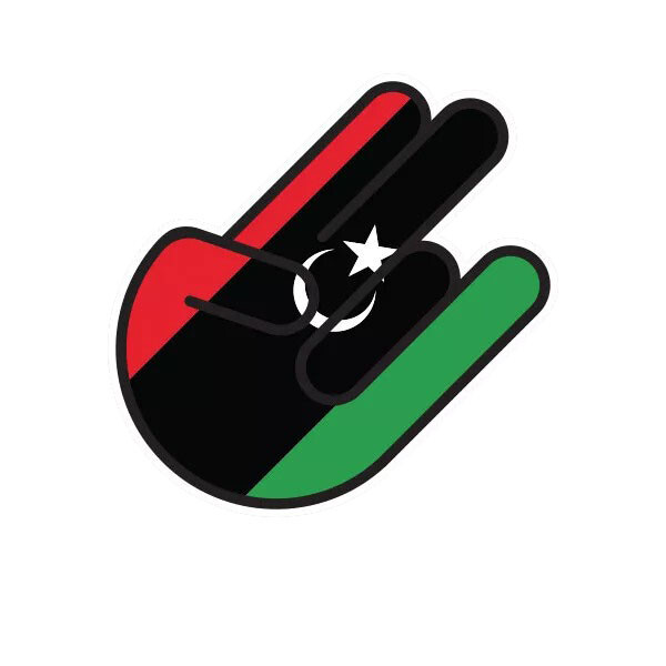 Libyan Shocker Sticker Decal