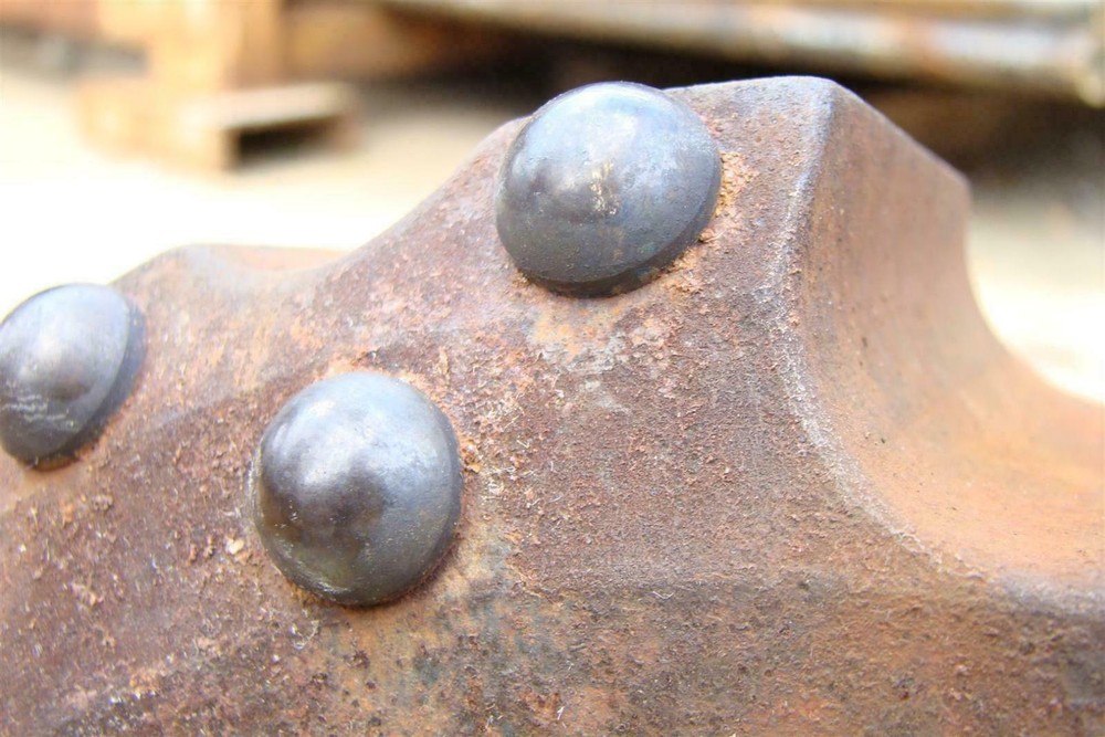 12" Hammer Drilling Bit TCI Concave 8 Spline