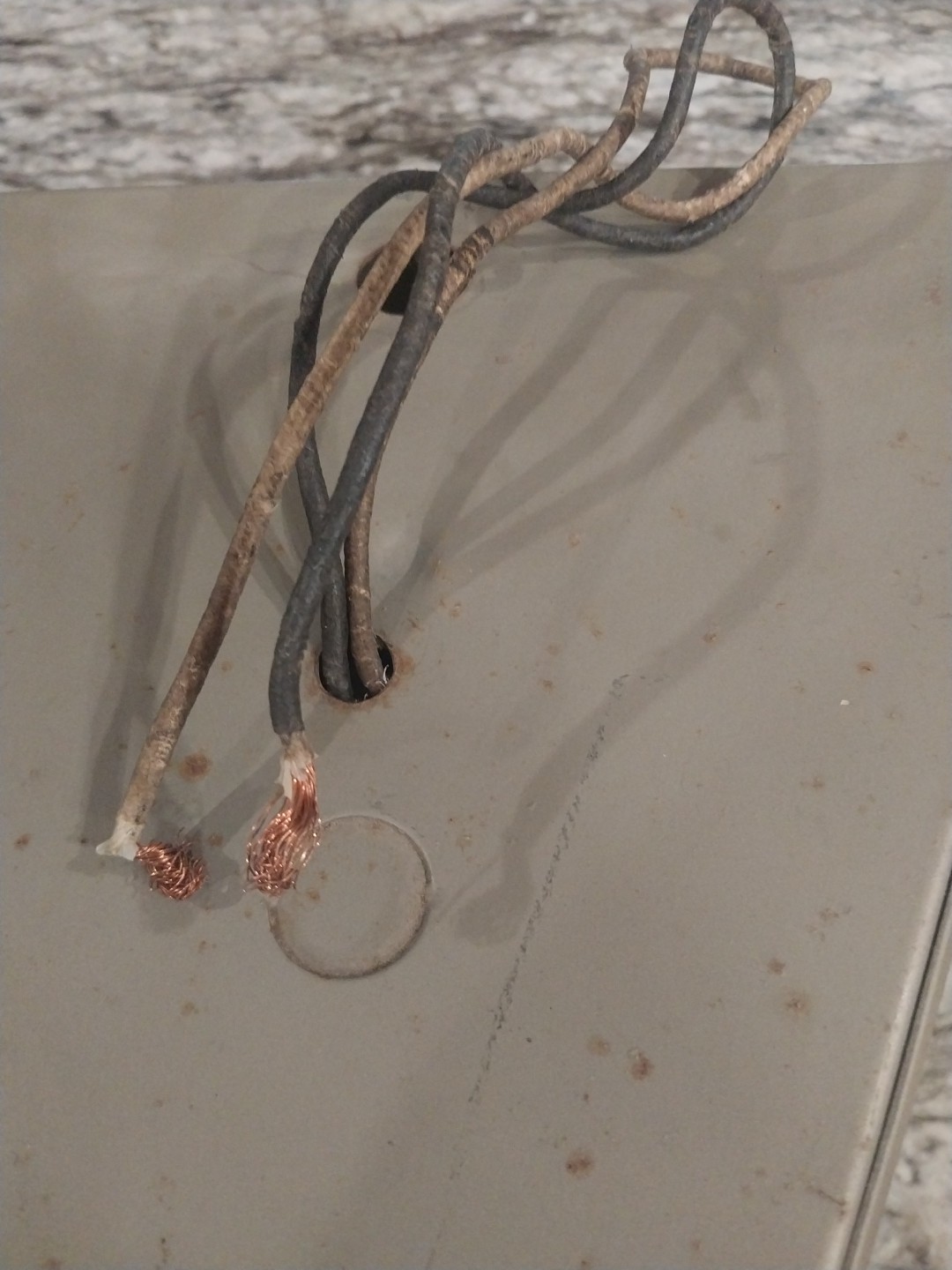 Vintage 1973 Courthouse in KY Wedge Double Sided Exit Sign