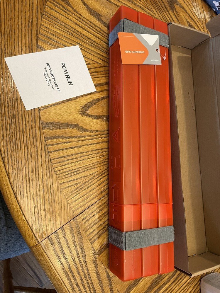 Poe run Warning Triangles New