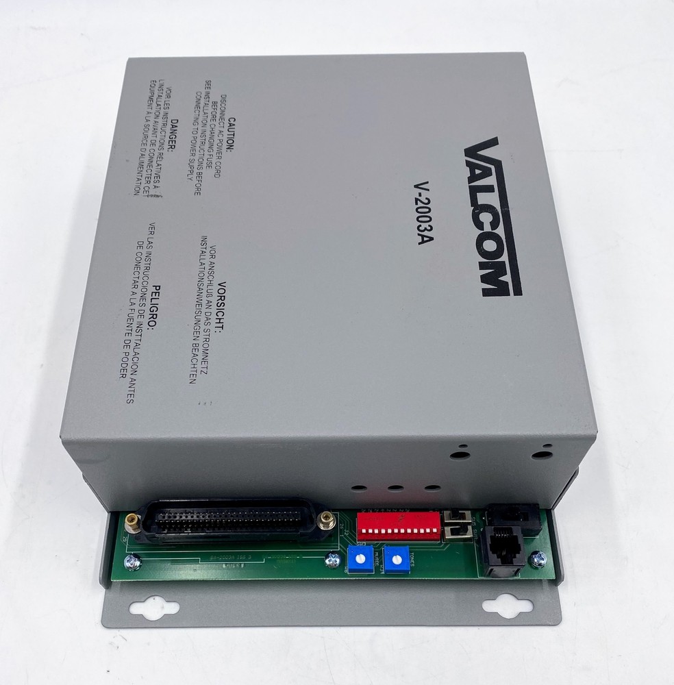 Valcom V-2003A 3-Zone One-Way Page Control Unit