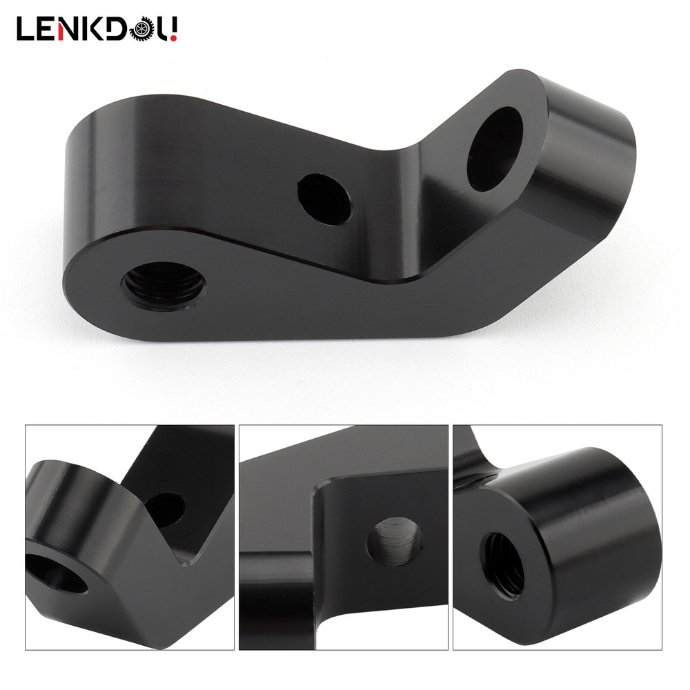 Extended Headlight Mounting Block Brackets For Harley Custom Headlight Mount H7