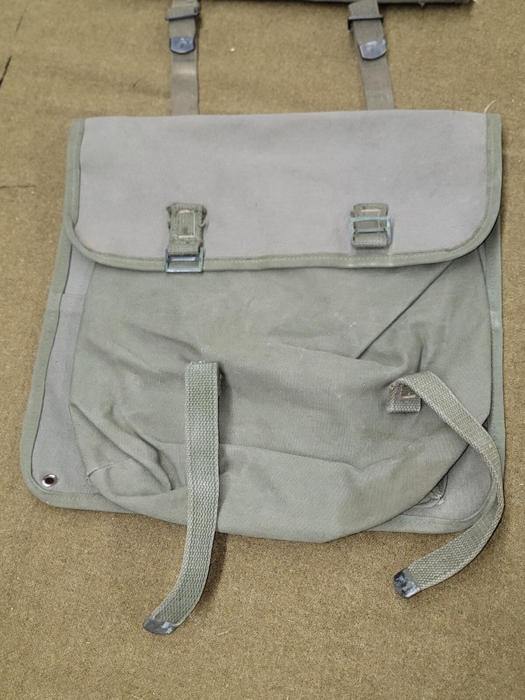 WWII US Army Bicycle Saddlebag Set