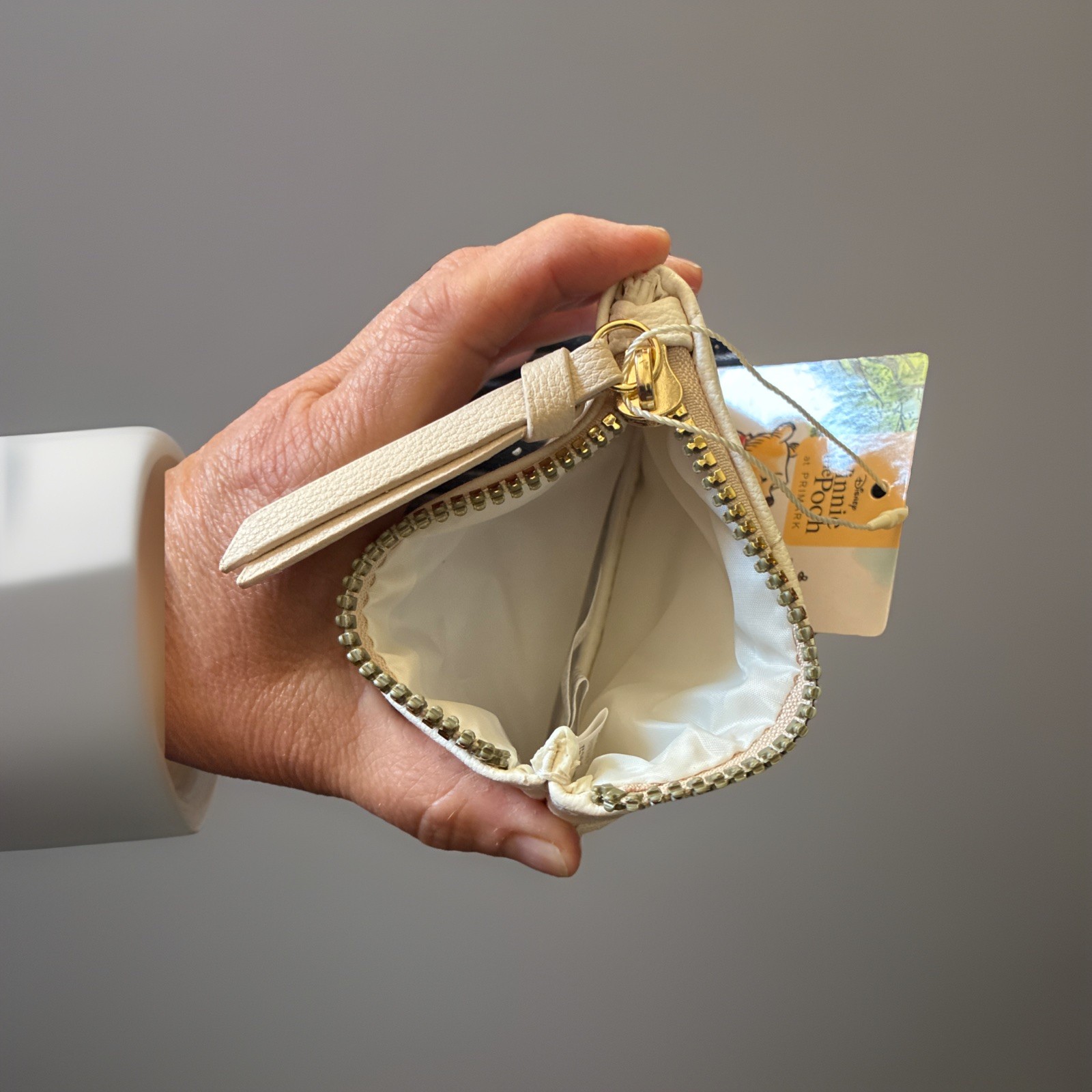 DISNEY WINNIE THE POOH AT PRIMARK ZIP COIN CASE NWT (C)