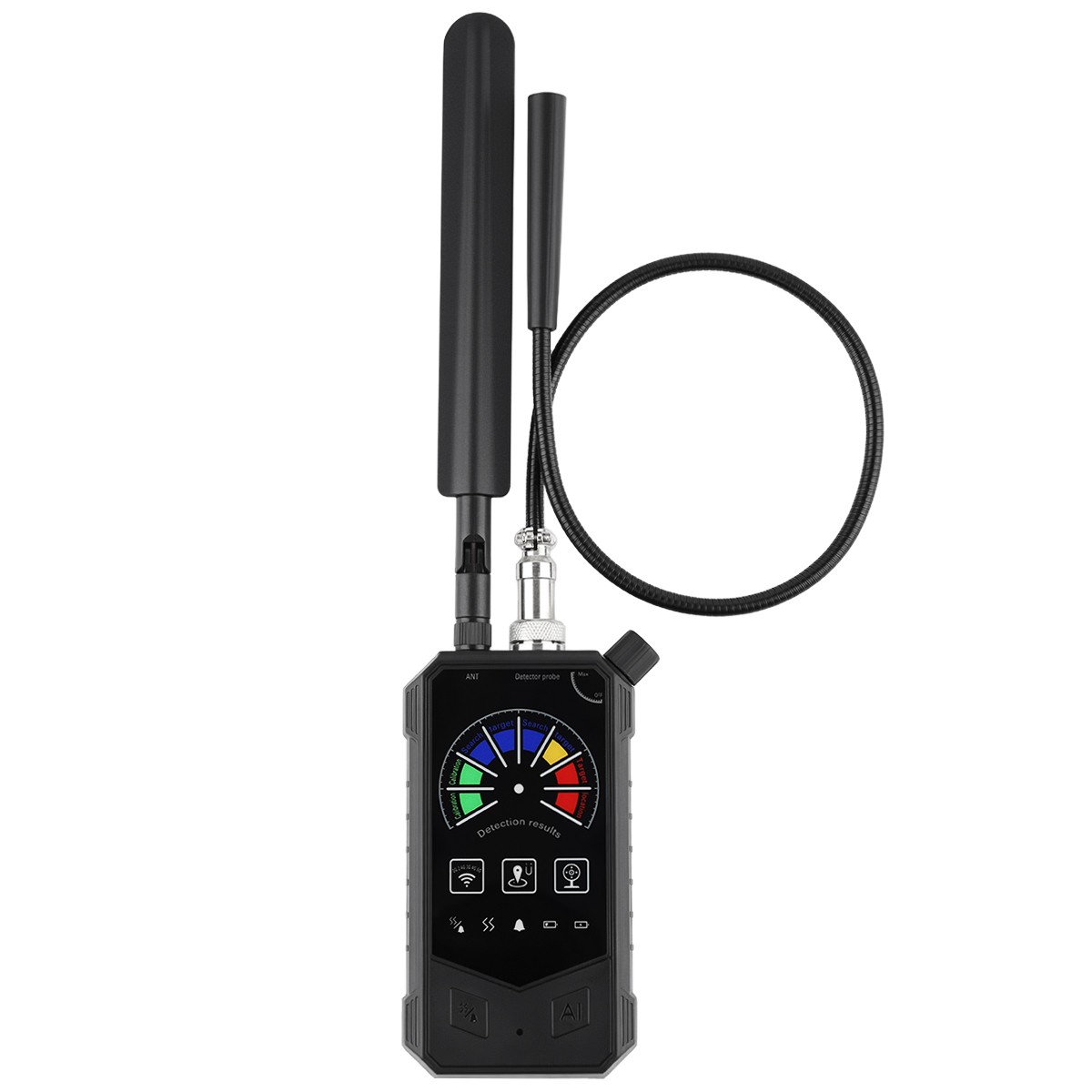 Wireless RF Detector Anti-Spy Camera GSM GPS Bug Tracker Finder Scanner Device