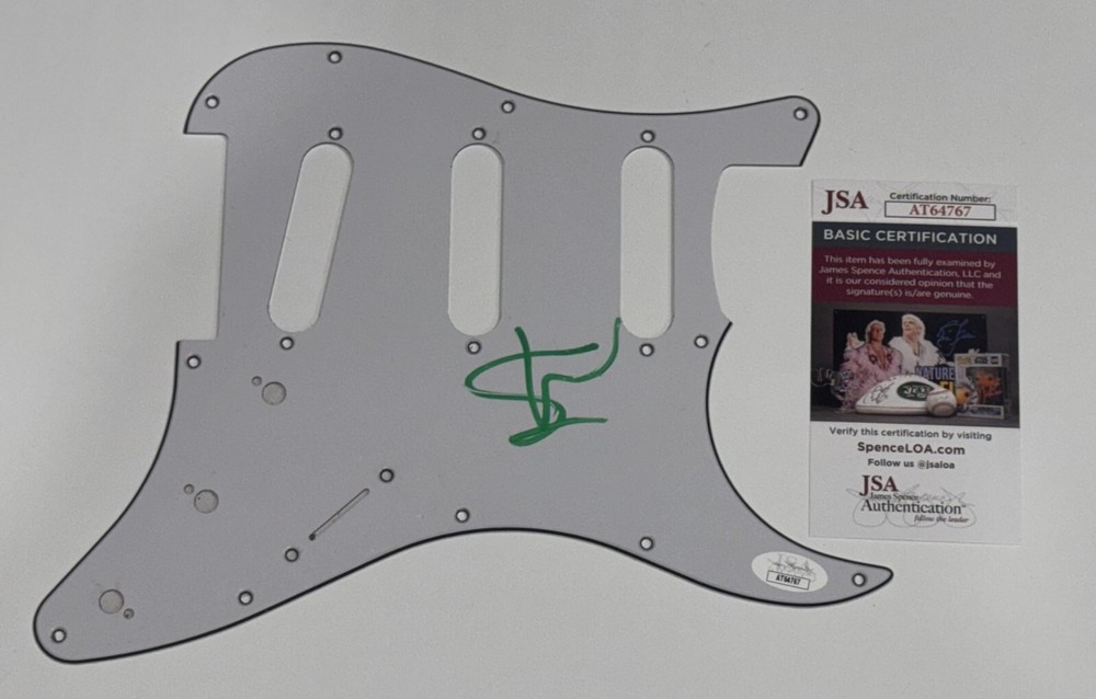 ERIC WILSON SIGNED ELECTRIC GUITAR PICKGUARD SUBLIME JSA COA