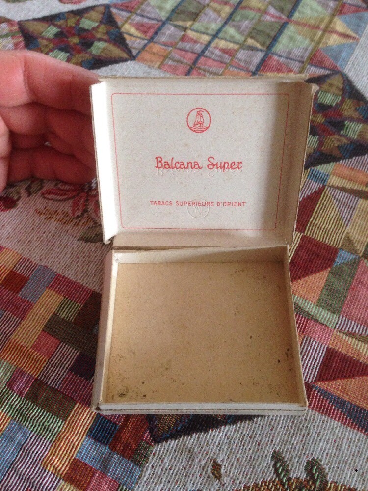 BALKAN SUPER Cigarette Box Maybe 50s/60s