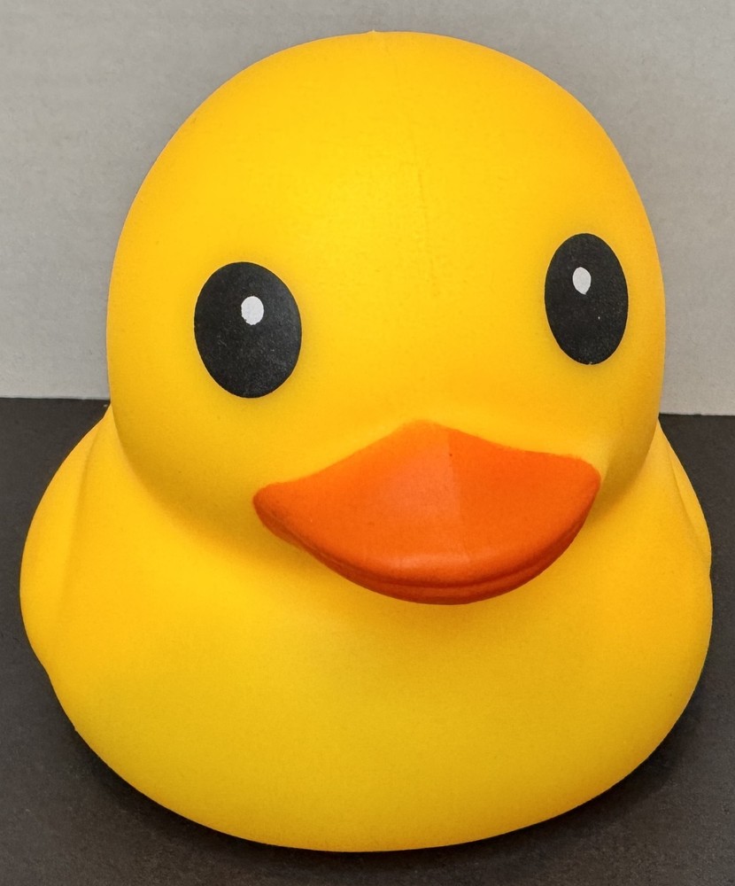 Jumbo Squishy Duck Laffy Quacks Squeeze Yellow