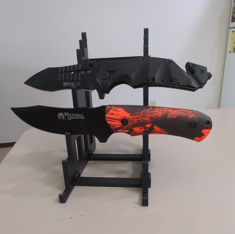 Black Knife Display Stand Rack