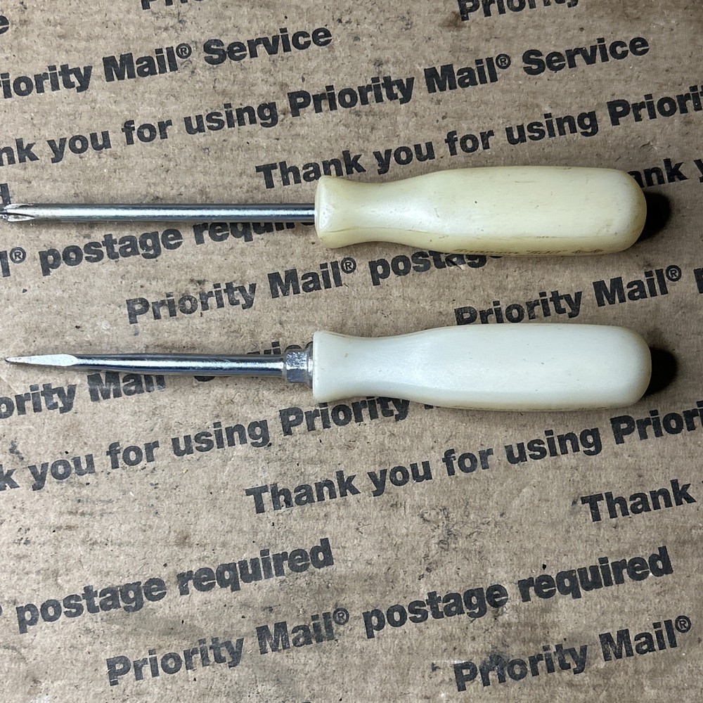 Snap On Tools “500” Limited Edition Slotted Flat Philips Pearl Screwdriver Set