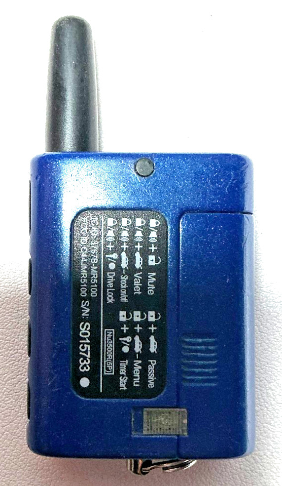 Original NUSTART O44JMR5100, S015733 Key fob Keyless Entry Remote