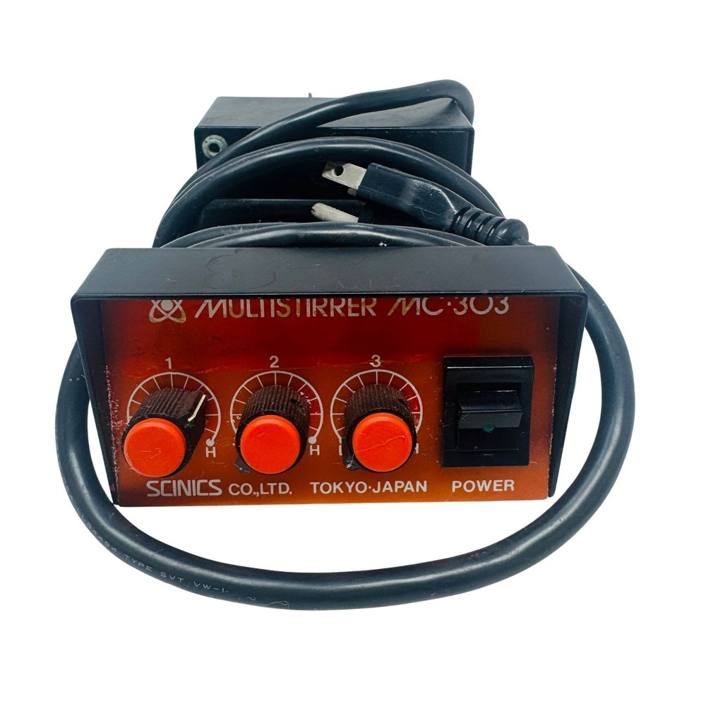 Scinics Multistirrer MC-303 Lab Stirrer Controller 3 Channel, Tested