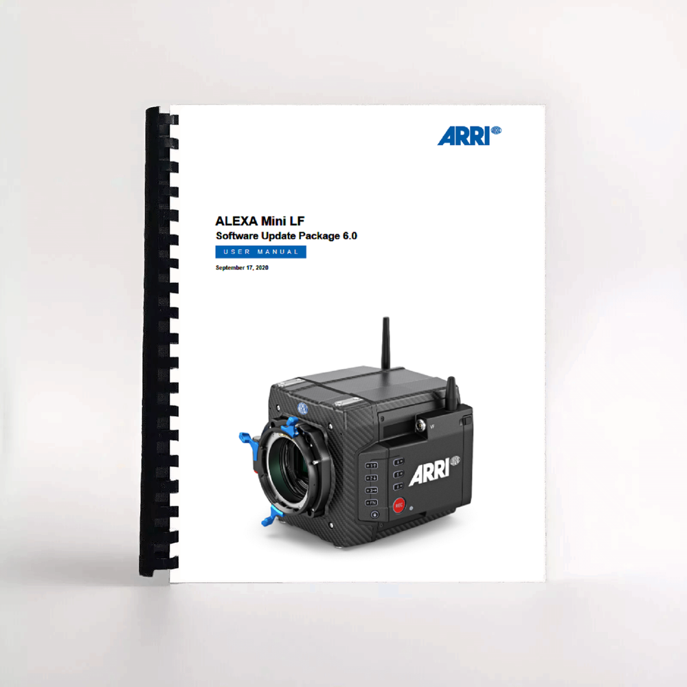 ARRI Alexa Mini LF User Manual