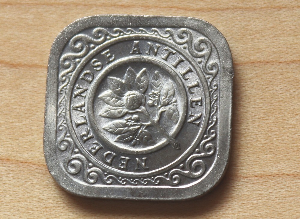 1965 Netherlands Antilles 5 Cents