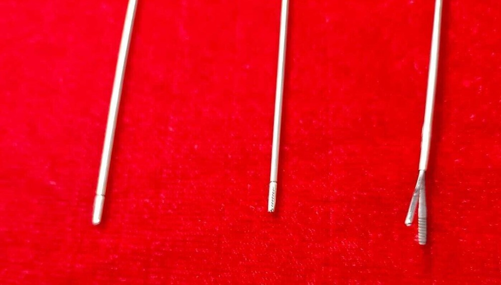 Laparoscopic Urology PCNL Bipronge Forceps 3fr 60cm Reusable Instruments - 3pc