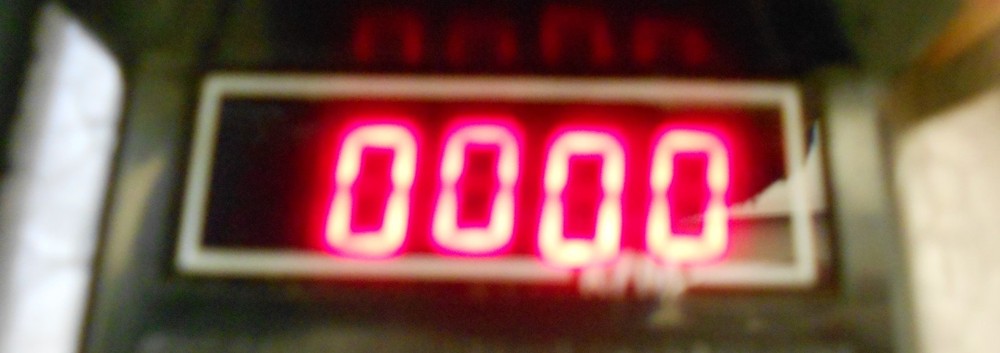 TAK-ETTE HAND DIGITAL TACHOMETER, MODEL NO.1707