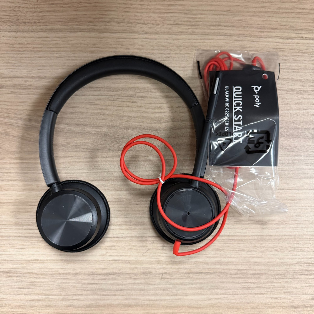 Poly Blackwire 8225 Stereo Microsoft Teams Certified USB-C Headset