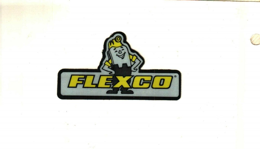 NICE FLEXCO COAL MINING STICKER # 345